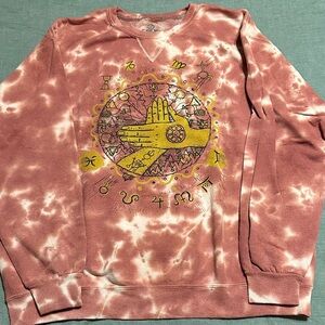 Earthbound Tie Dyed Celestial Sweatshirt